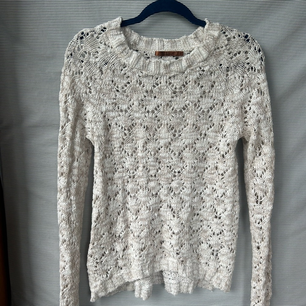 CLOSEOUT - Belldini Cream Knit Sweater